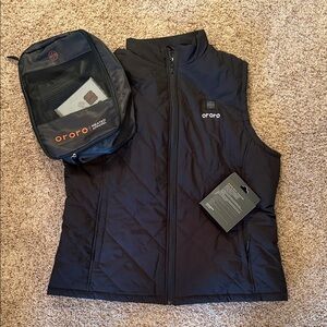 Ororo Black Heated Vest with Mini 5k Battery and Charging Cable - XL